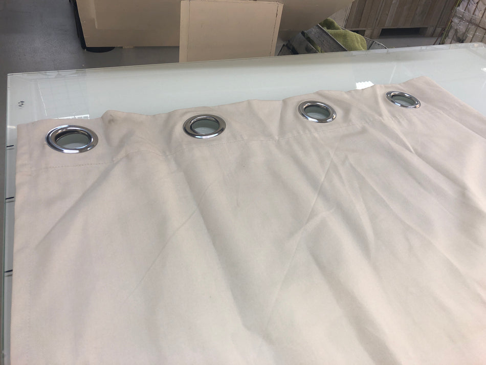 Gardine Vorhang Ösenschal 300x140 beige gebraucht
