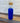 Trinkflasche Flasche blau 540 ml mit Kunststoffhülle