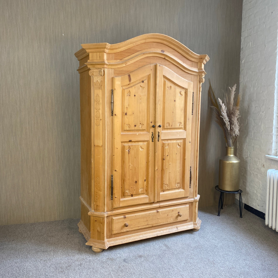 Kleiderschrank Massivholz Kiefernholz Schrank