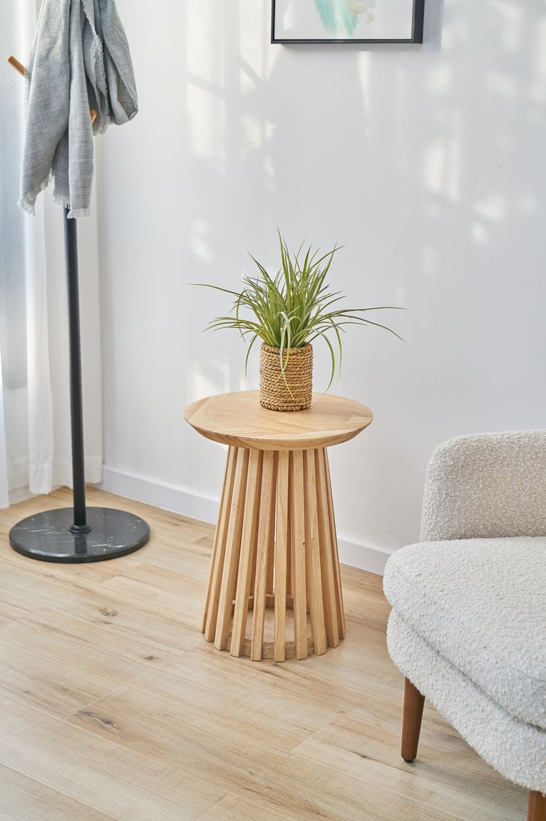 Beistelltisch Beistelltisch Natur Designgestell Tisch