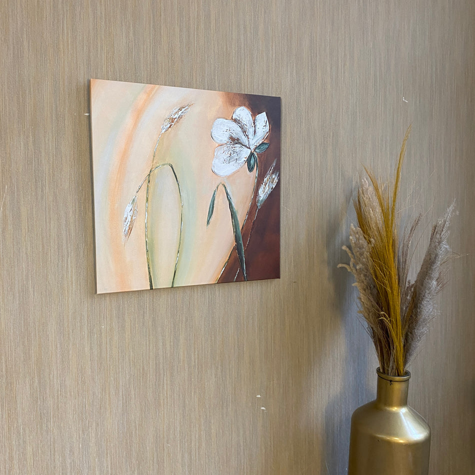 Florales Kunstdruck Wandbild – Bild gebraucht