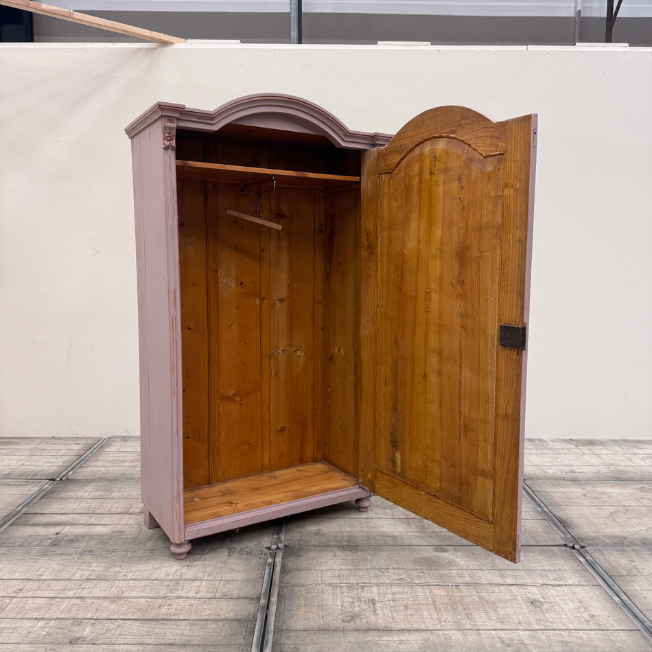 Kleiderschrank Altrosa Nadelholz im Landhausstil Gebraucht Villen-Bestand