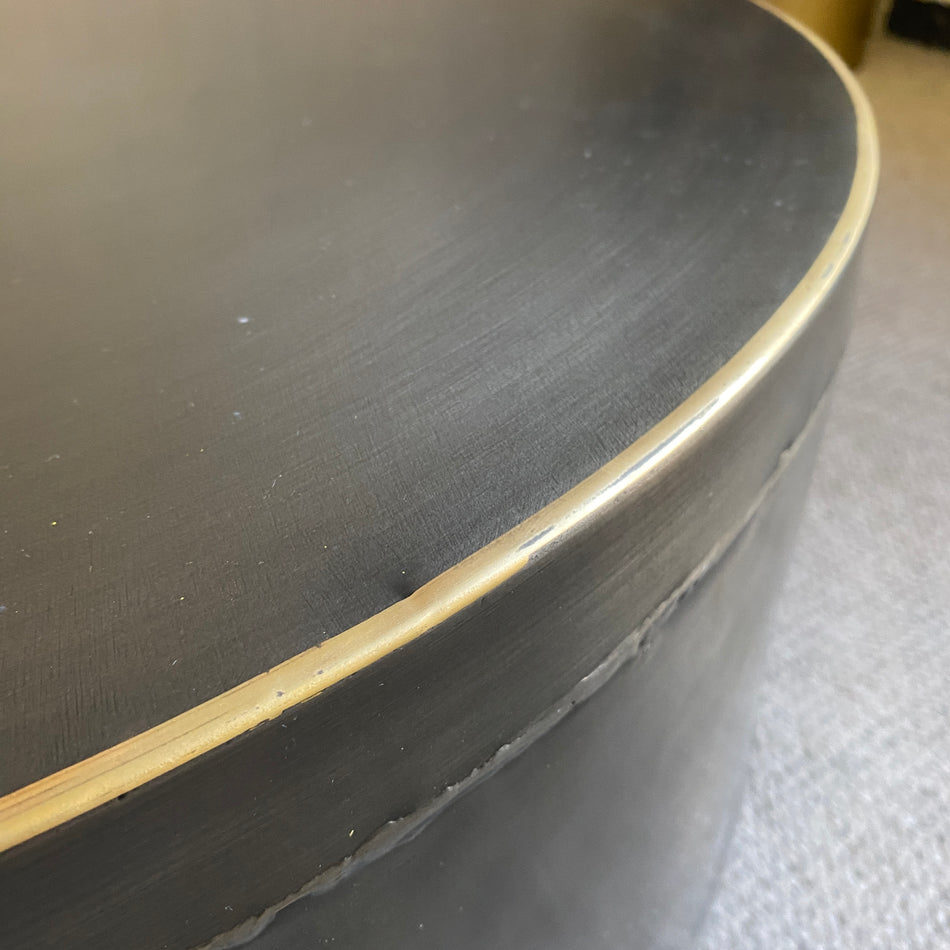 PTMD Beistelltisch Georgy messing Metall 80cm Tisch