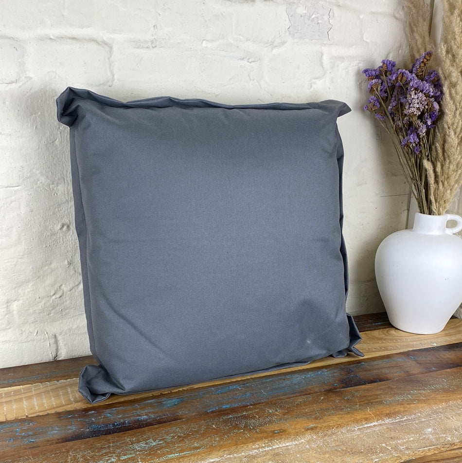 Spetebo Kissen grau 52x52 outdoor