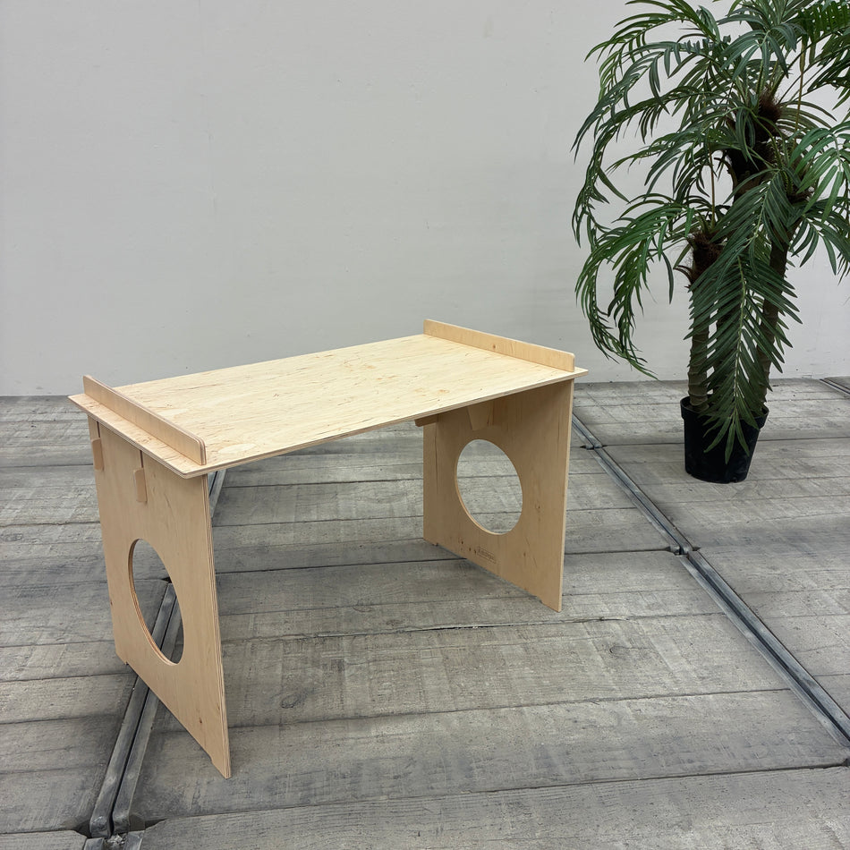 KidsDepot Easyclick Athene Schreibtisch Set M Kindertisch Stuhl Holz Natur