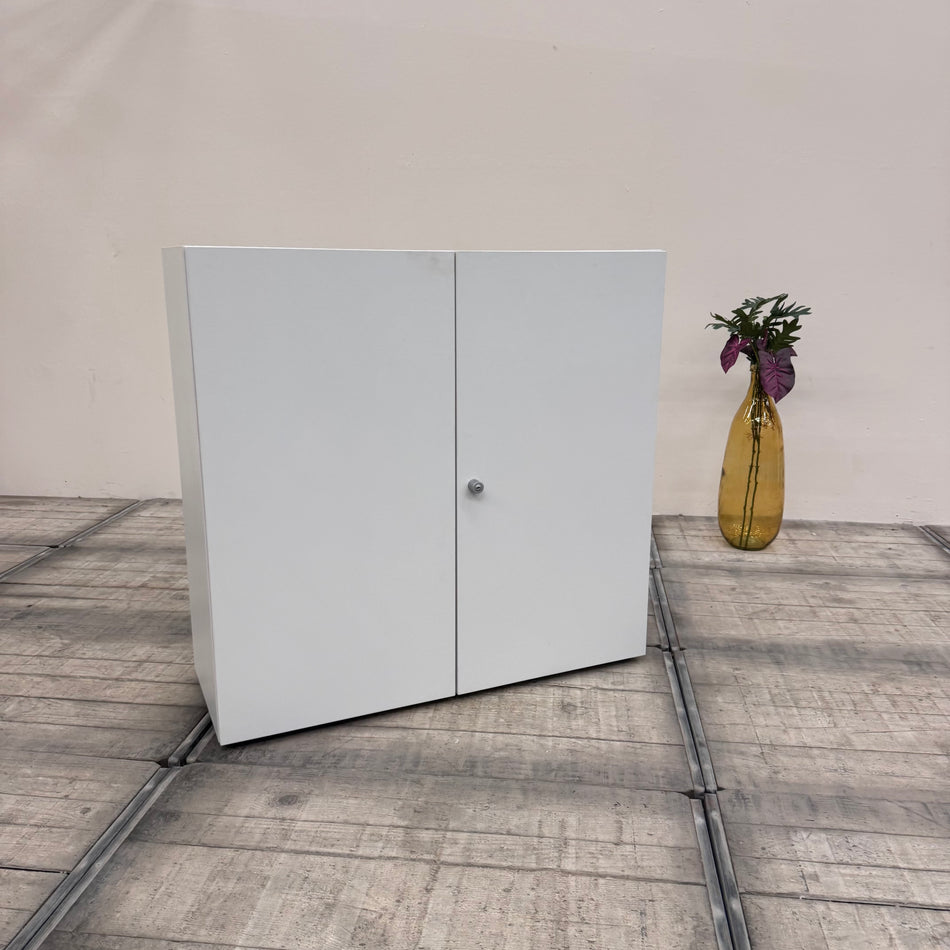 Planmöbel Highboard 120cm 3OH Lichtgrau Büro Schrank gebraucht