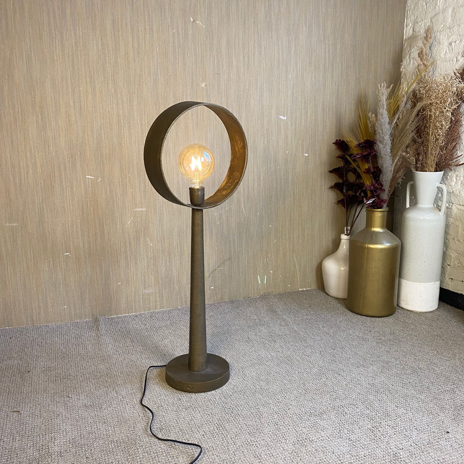 Countryfield Tischlampe Largo L messingfarben 96 cm