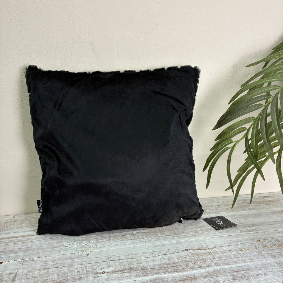 Unique Living Kissen Schwarz 45x45 Dekokissen Neuware
