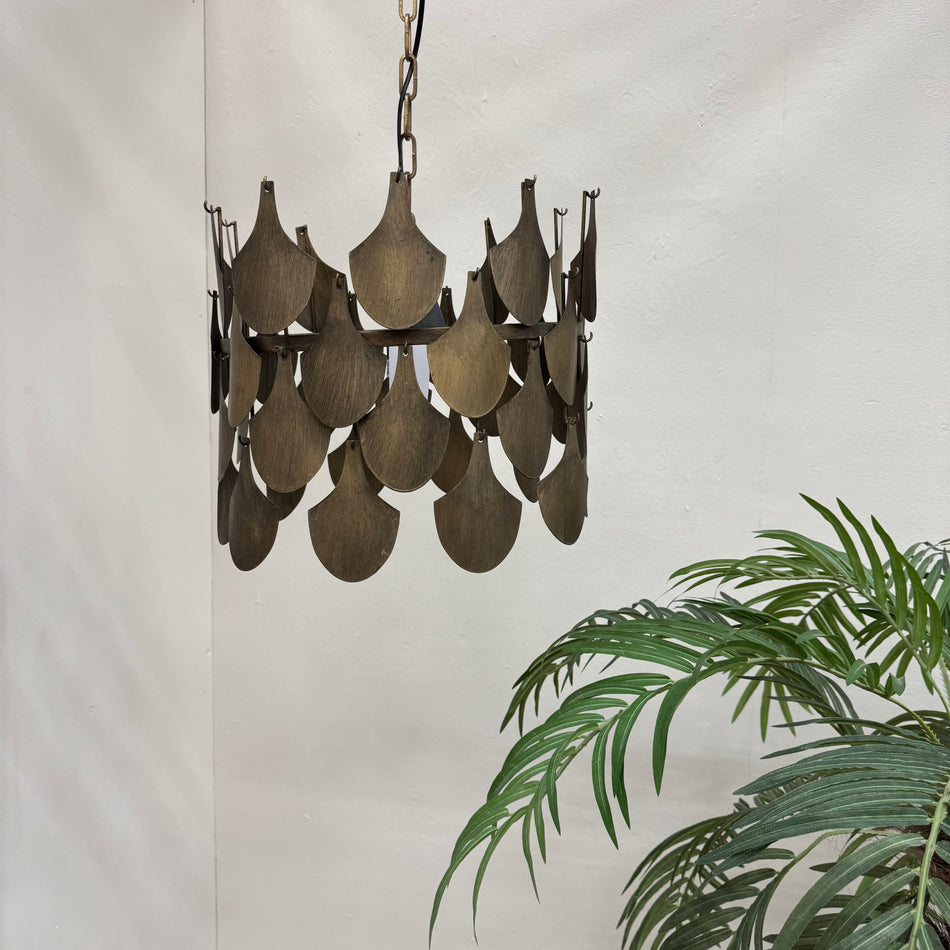 PTMD Linnes Hängeleuchte Bronze Deckenlampe Lampe