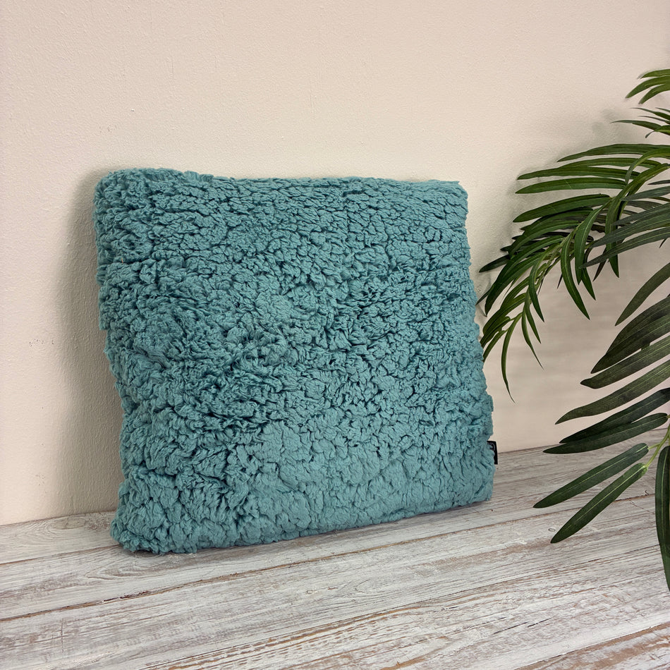 Unique Living Kissen Kjeld blau 45 x 45 cm