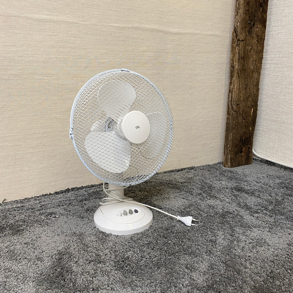 Tischventilator S OK., 3-Stufen Standventilator, kompakt & zuverlässig – gebraucht