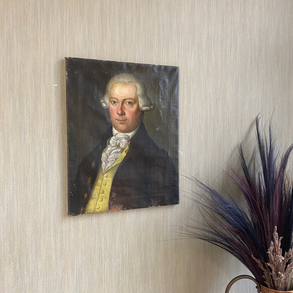 Gemälde Portrait auf Leinwand Kunstwerk 51x67
