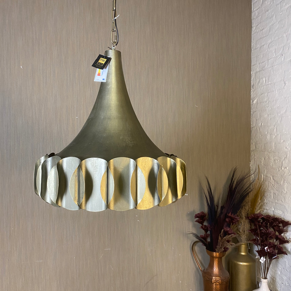 PTMD Design Deckenlampe messingfarben Metall – Lampe