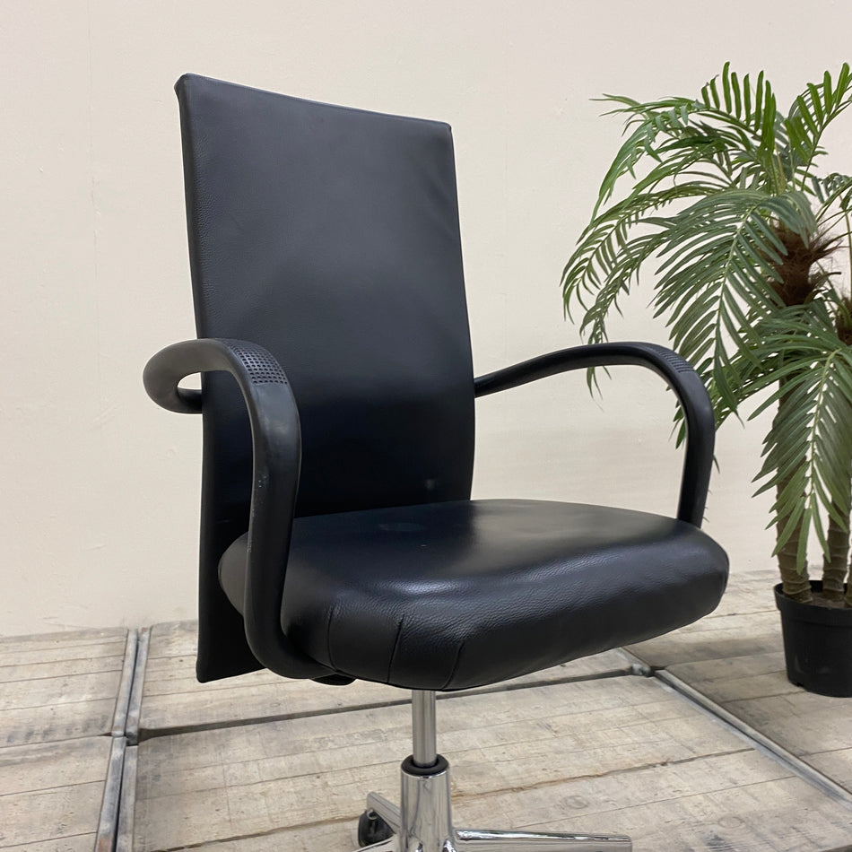 Vitra AC 1 Designer Bürodrehstuhl Antonio Citterio Klassiker Schwarz Gebraucht