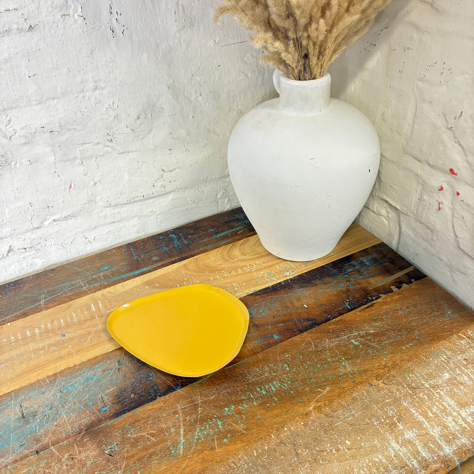 Countryfield Schale Madras gelb Metall 15cm