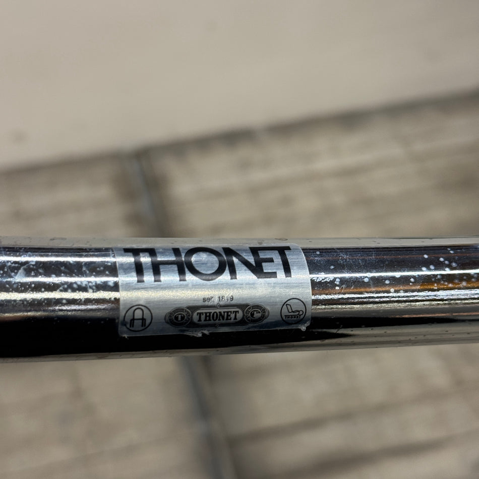 Thonet Standgarderobe Garderobenständer Chrom Schwarz Gebraucht