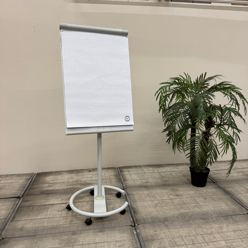 Franken Flipchart Fahrbar Whiteboard Rollfuß Höhenverstellbar Büro Gebraucht