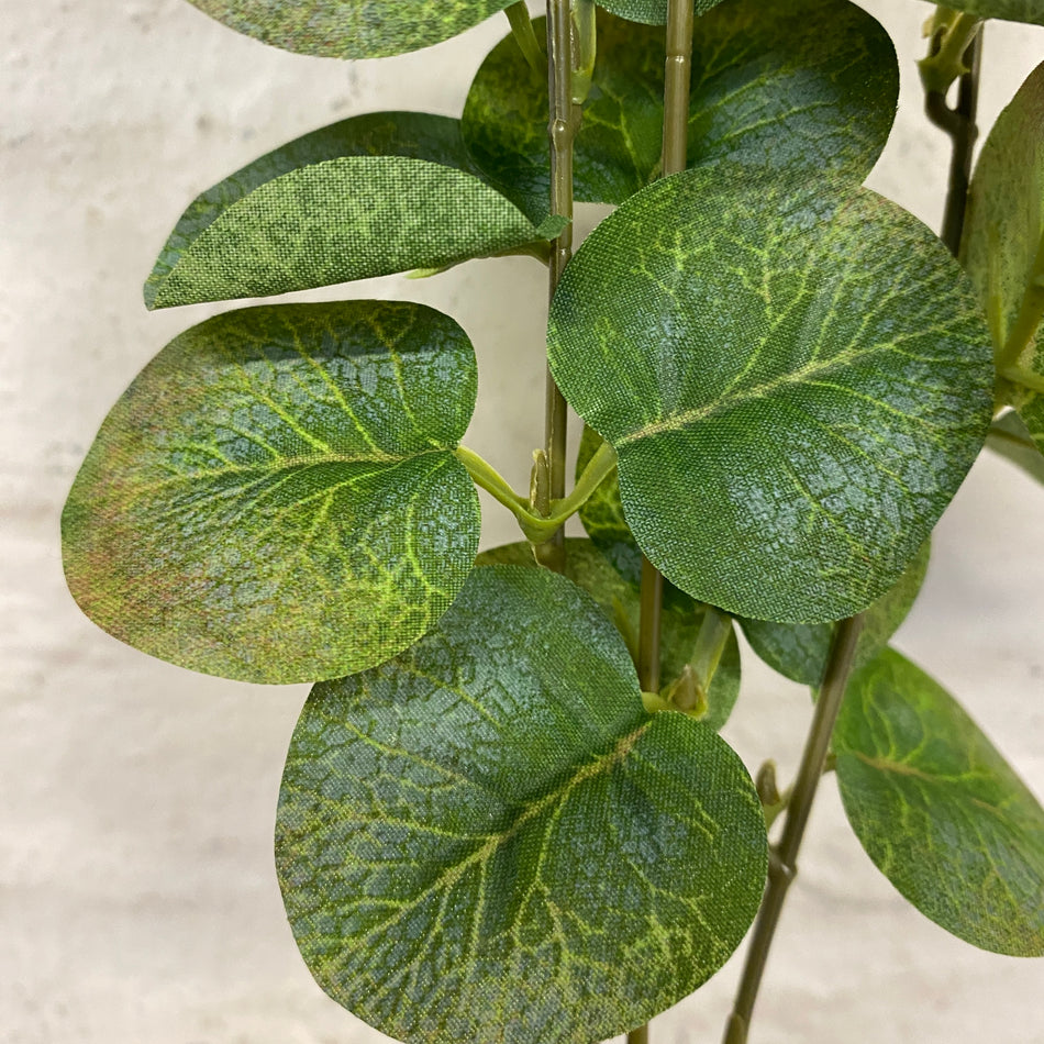 Künstlicher Eukalyptuszweig hellgrün 75 cm Kunstpflanze