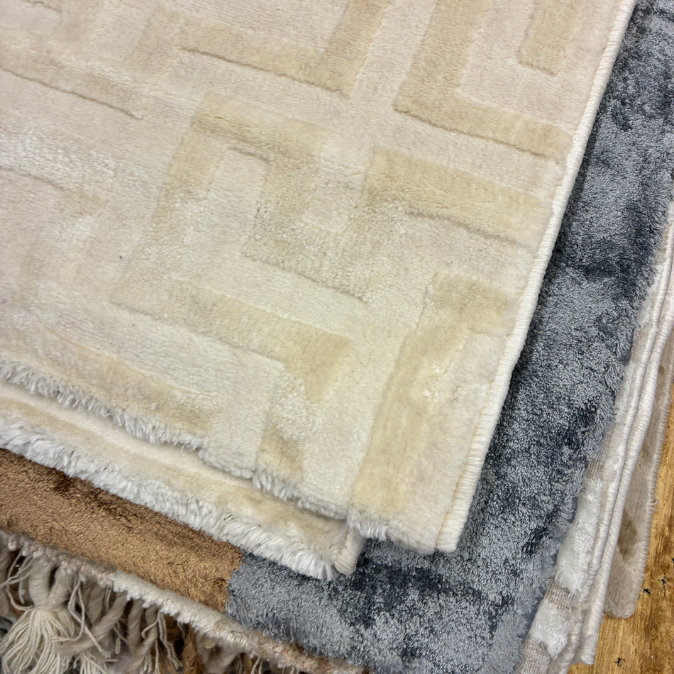 Heller Design Teppich mit Strukturmuster – Neuware – 155 x 225cm