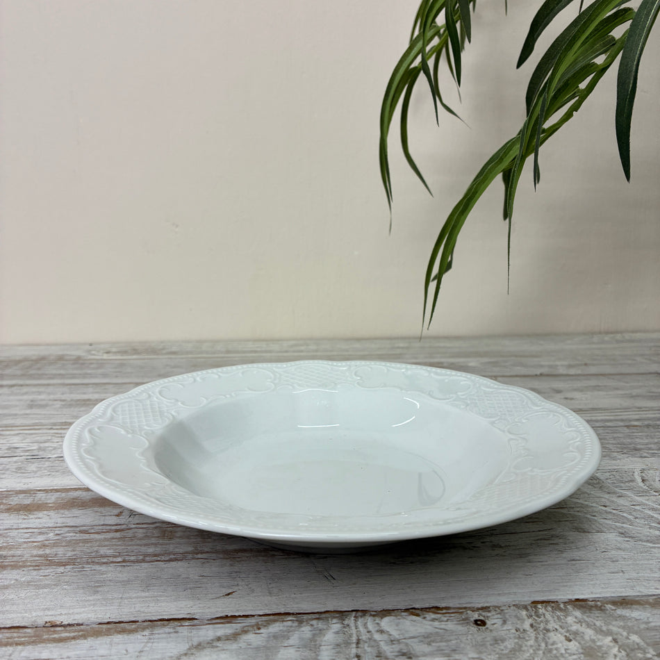 Seltmann Weiden Salzburg Teller tief 23 cm weiß