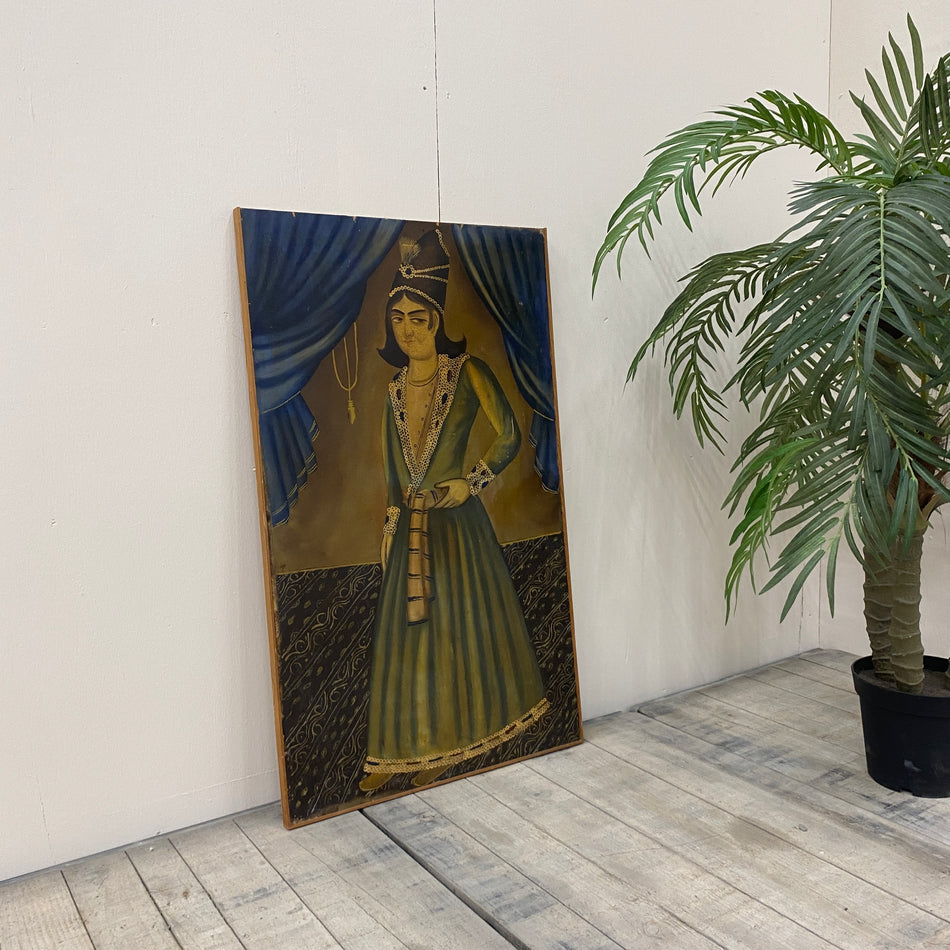 Wandbild Kadscharen Dynastie Stil Orientalisch Antiquität Druck