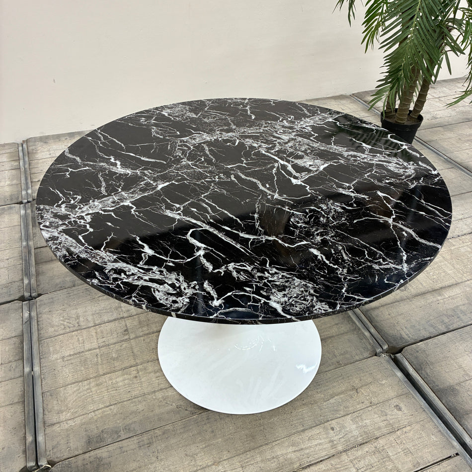 KARE Design Schickeria Esstisch Marmoroptik Schwarz Weiß Tisch Gebraucht