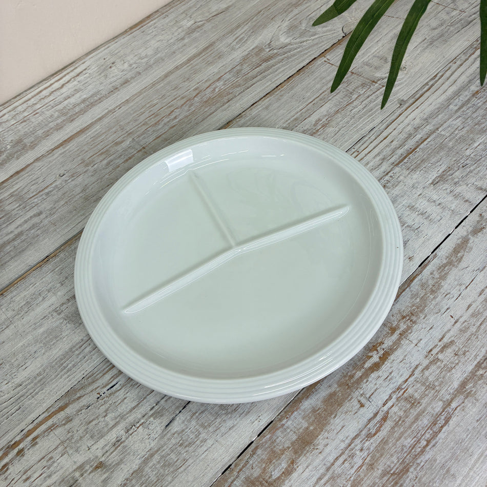 Seltmann Weiden Fondueteller 24 cm Abteilteller 3-geteilt Frühstücksteller