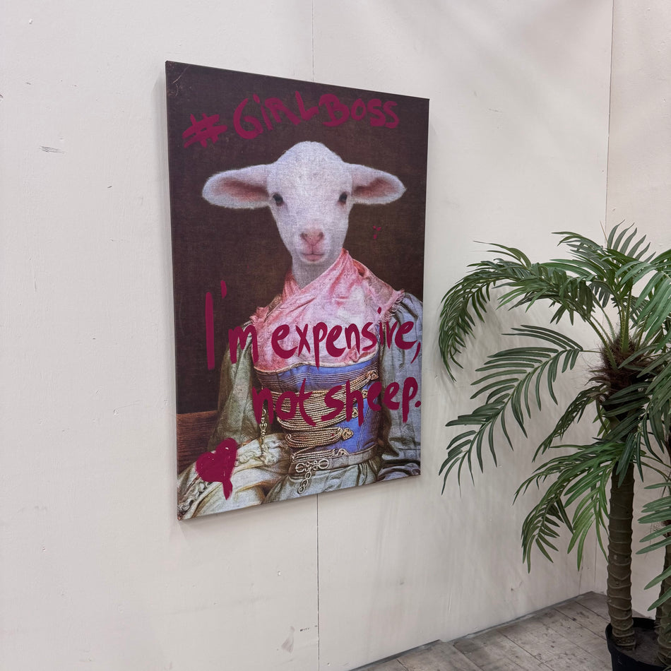 Thomas Klotz "Lamm" Kunstdruck auf Leinwand 120x80 Wandbild Deko