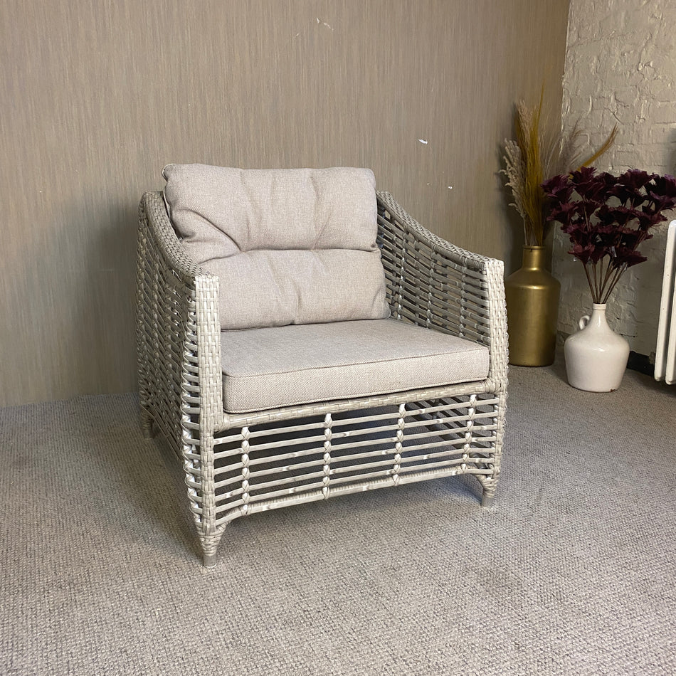 Manifesto Outdoor-Rattansessel mit Kissen & - Sessel gebraucht