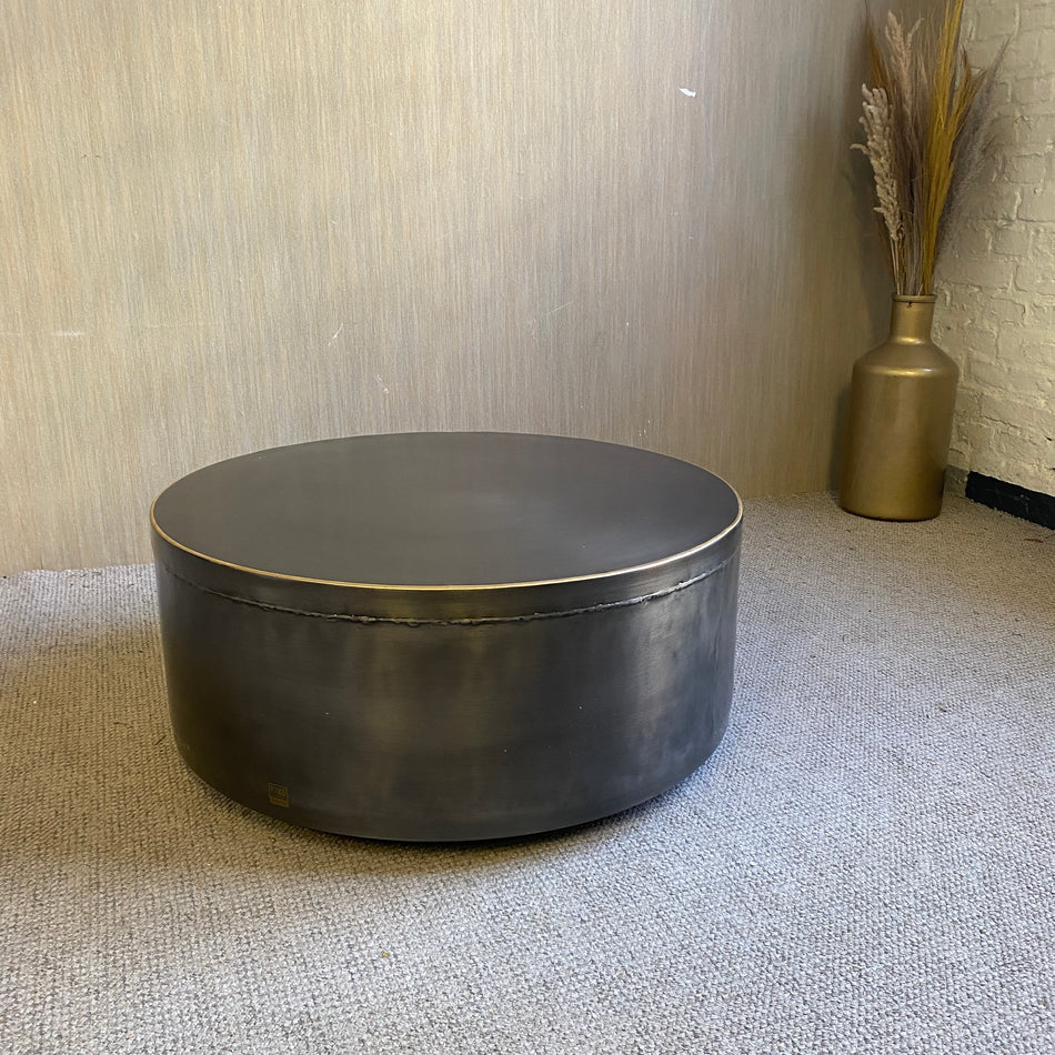 PTMD Beistelltisch Georgy messing Metall 80cm Tisch