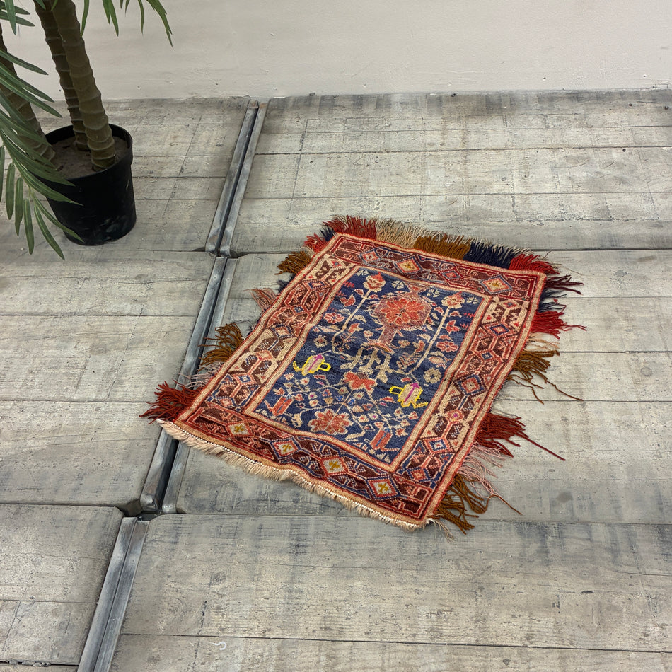 Orientalischer Teppich Vintage 54x72 Gemustert Gebetsteppich