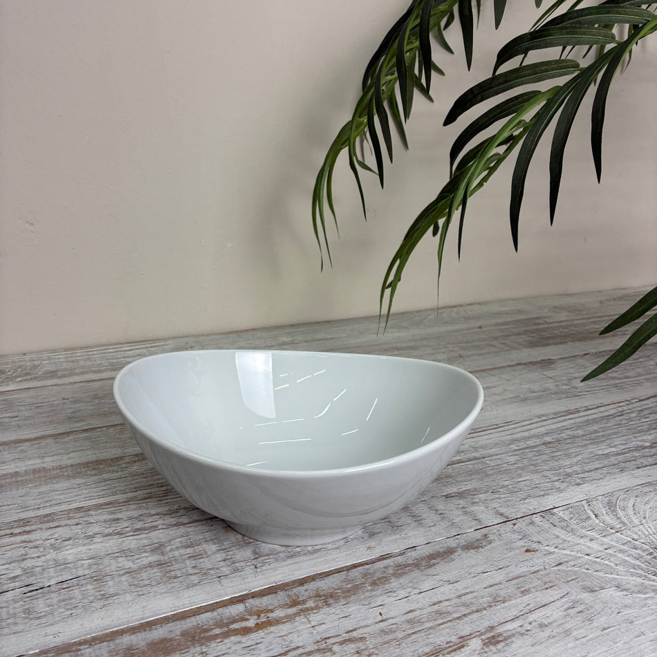 Seltmann Weiden Meran Schüssel oval 21 cm weiß