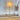 2F Leuchten Tischlampe 68cm silbern Metall Lampe