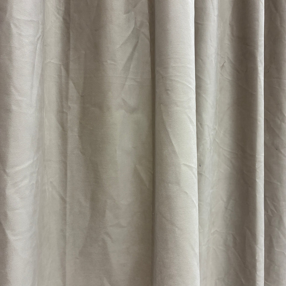 Gardine Grau Velours 130x255