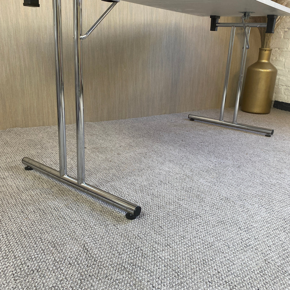 Klapptisch gebraucht grau Holz 140x60 Banketttisch Event