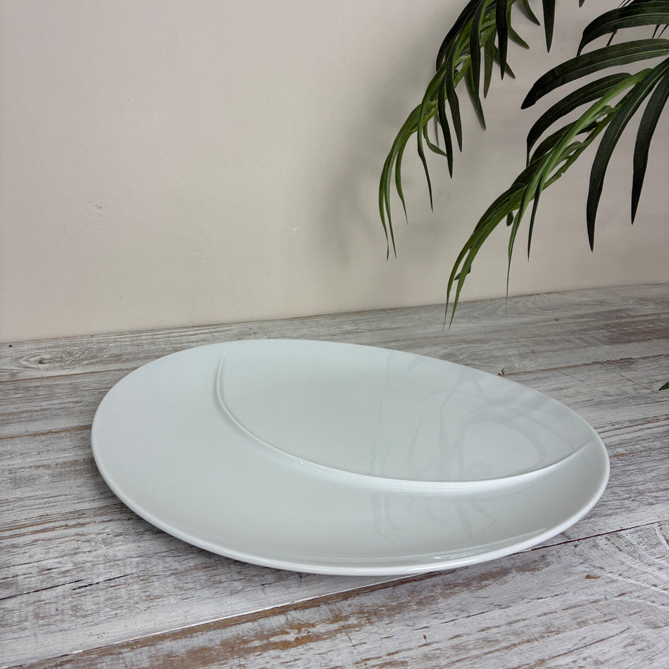 Seltmann Weiden Meran Fitnessteller oval 5248 34 cm weiß