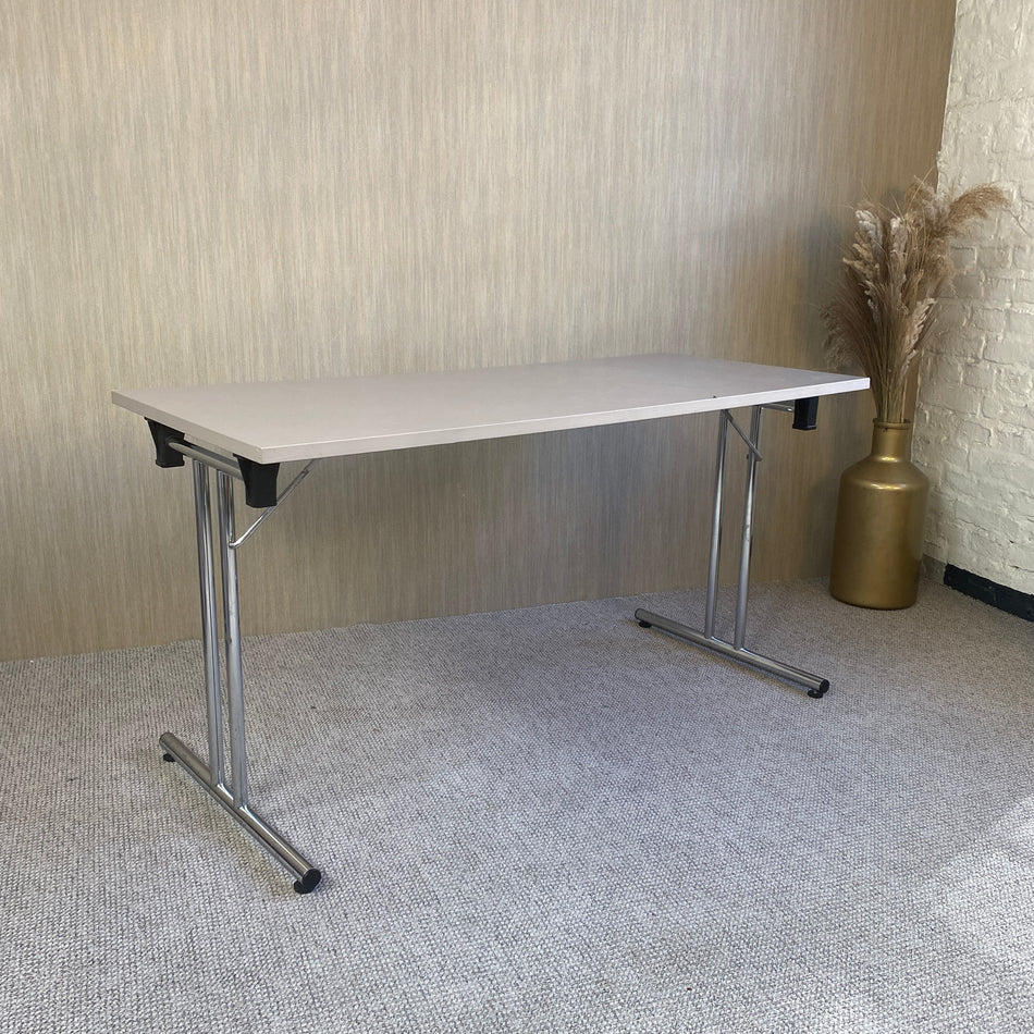 Klapptisch gebraucht grau Holz 140x60 Banketttisch Event