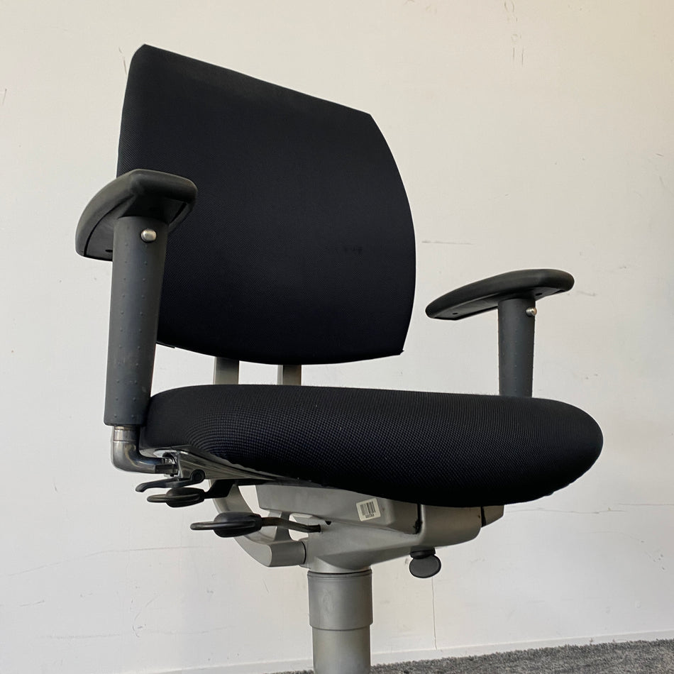 Drabert Bürodrehstuhl gebraucht schwarz höhenverstellbar