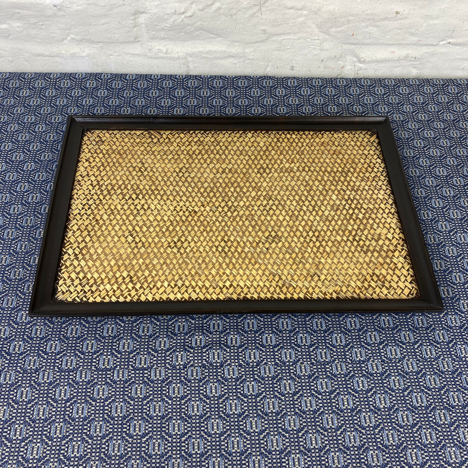 Großes Tablett gebraucht Holz 45cm