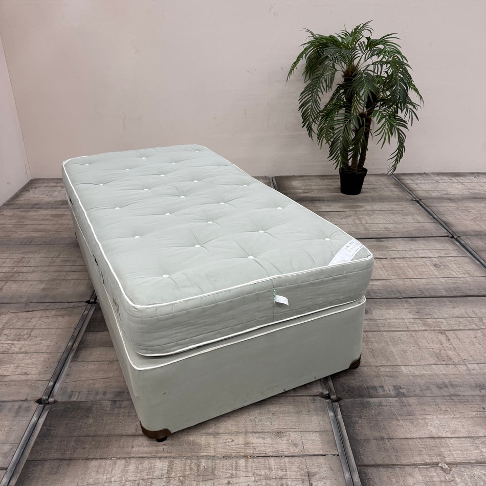 Boxspringbett 100x200 Mit Bettkasten Hellgrün Bett Gebraucht