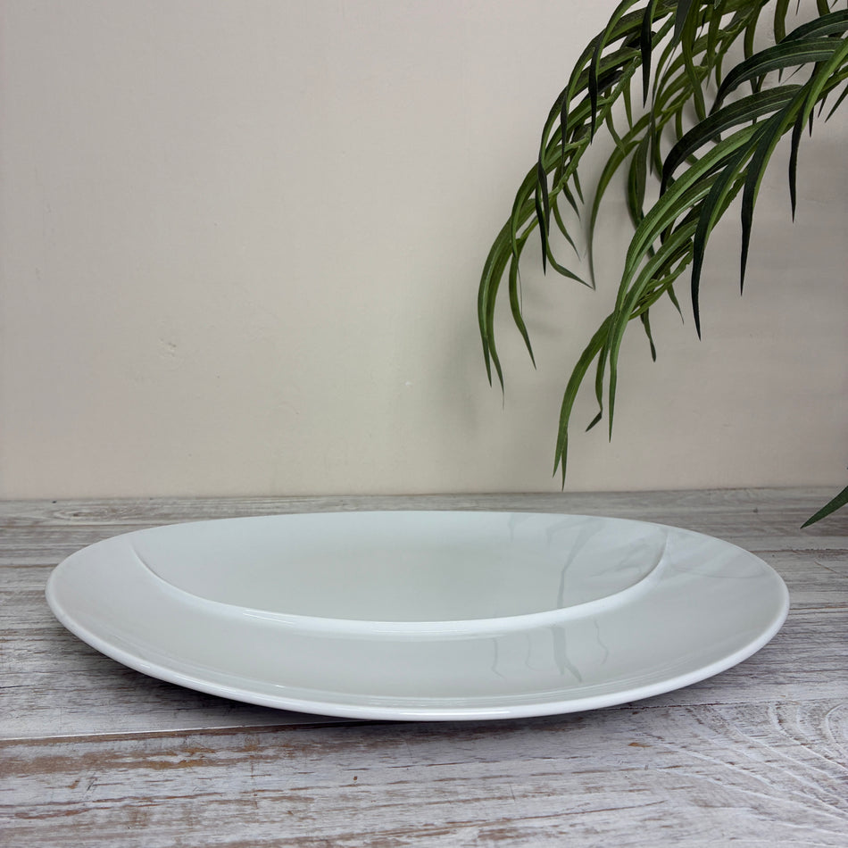 Seltmann Weiden Meran Fitnessteller oval 5248 34 cm weiß