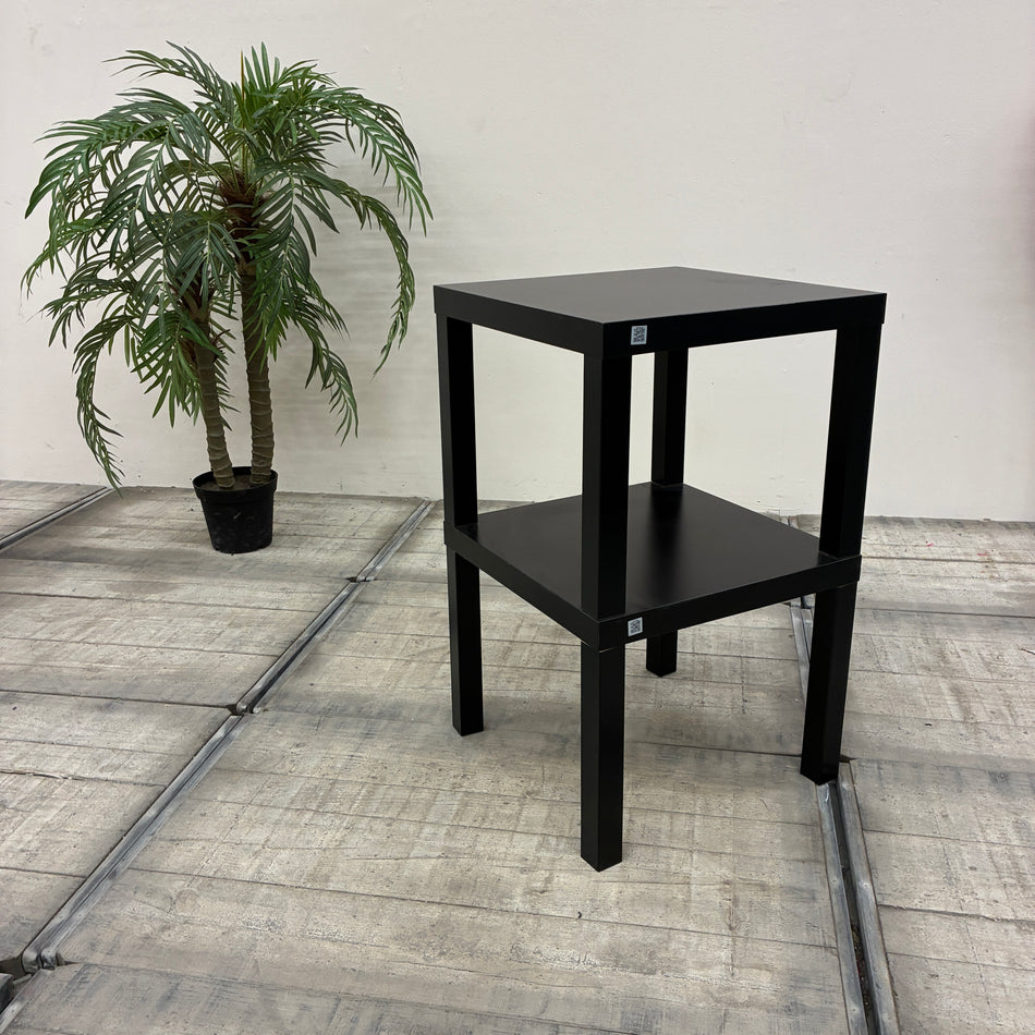 Ikea Lack Beistelltisch Schwarz Holz Mit Zwischenboden Tisch Gebraucht