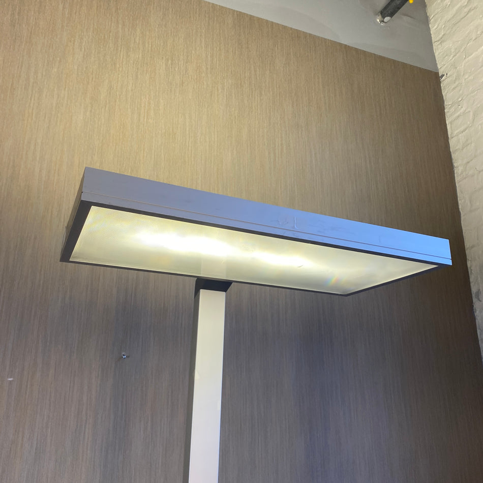 Zumtobel Stehlampe gebraucht silbern Lampe 190cm
