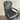 Friseurstuhl schwarz Metall Stuhl Industrial Barber