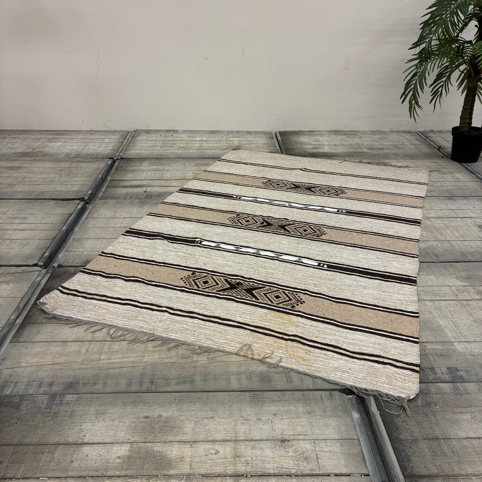 Orientalischer Teppich Vintage 139x115 Gemustert