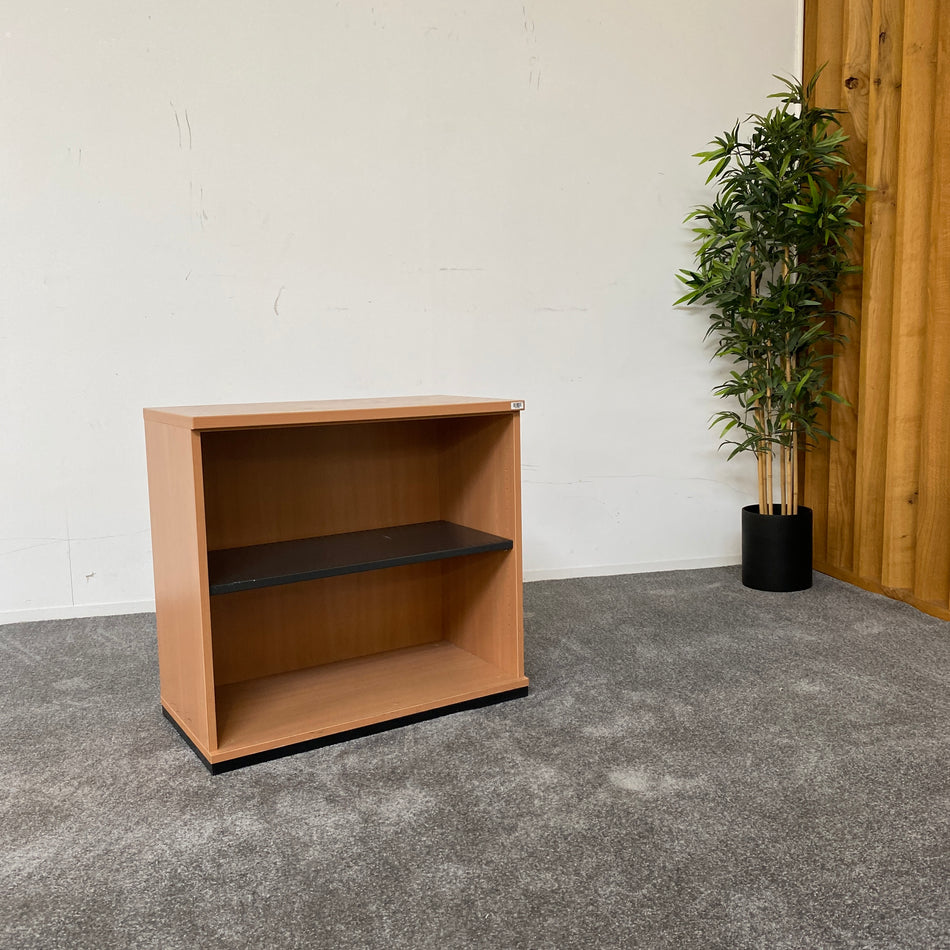 Buchenholz Büroschrank 2OH Ablagefach – Schrank gebraucht