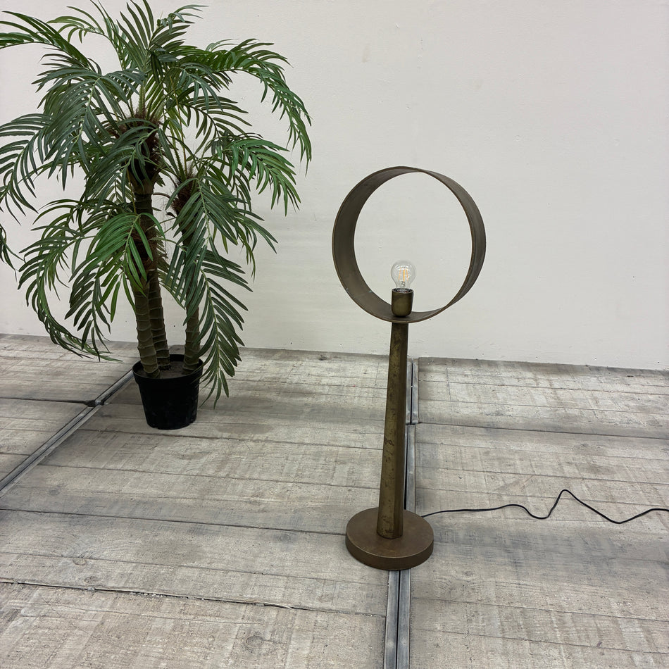 Countryfield Largo Stehlampe Ring Bronze Messing Metall Lampe