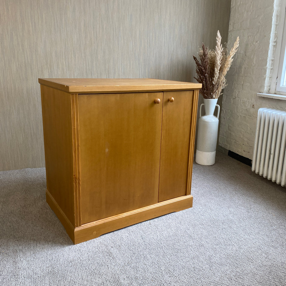 Kommode gebraucht Holz furniert mit Fächern Schrank