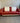 BelAir SF 02Cb G63 CB Sofa rot weiß Leder Retro Diner
