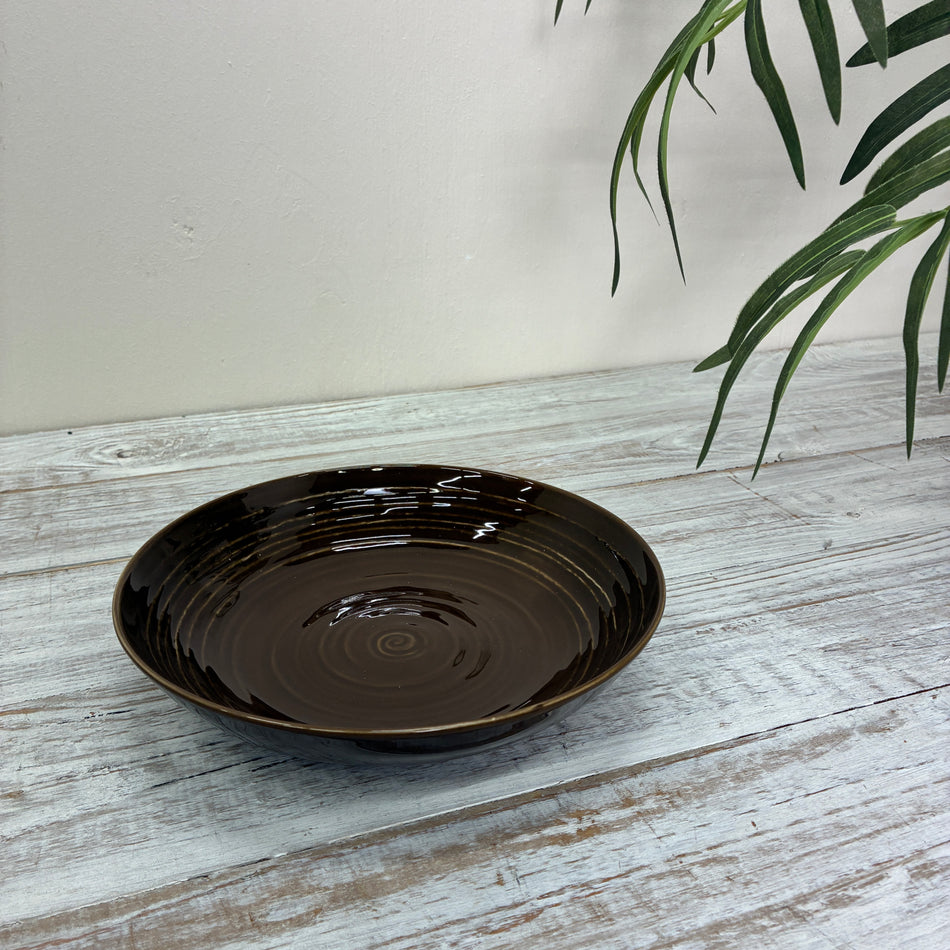 Seltmann Weiden Terra Suppenteller rund 21 cm Erdbraun